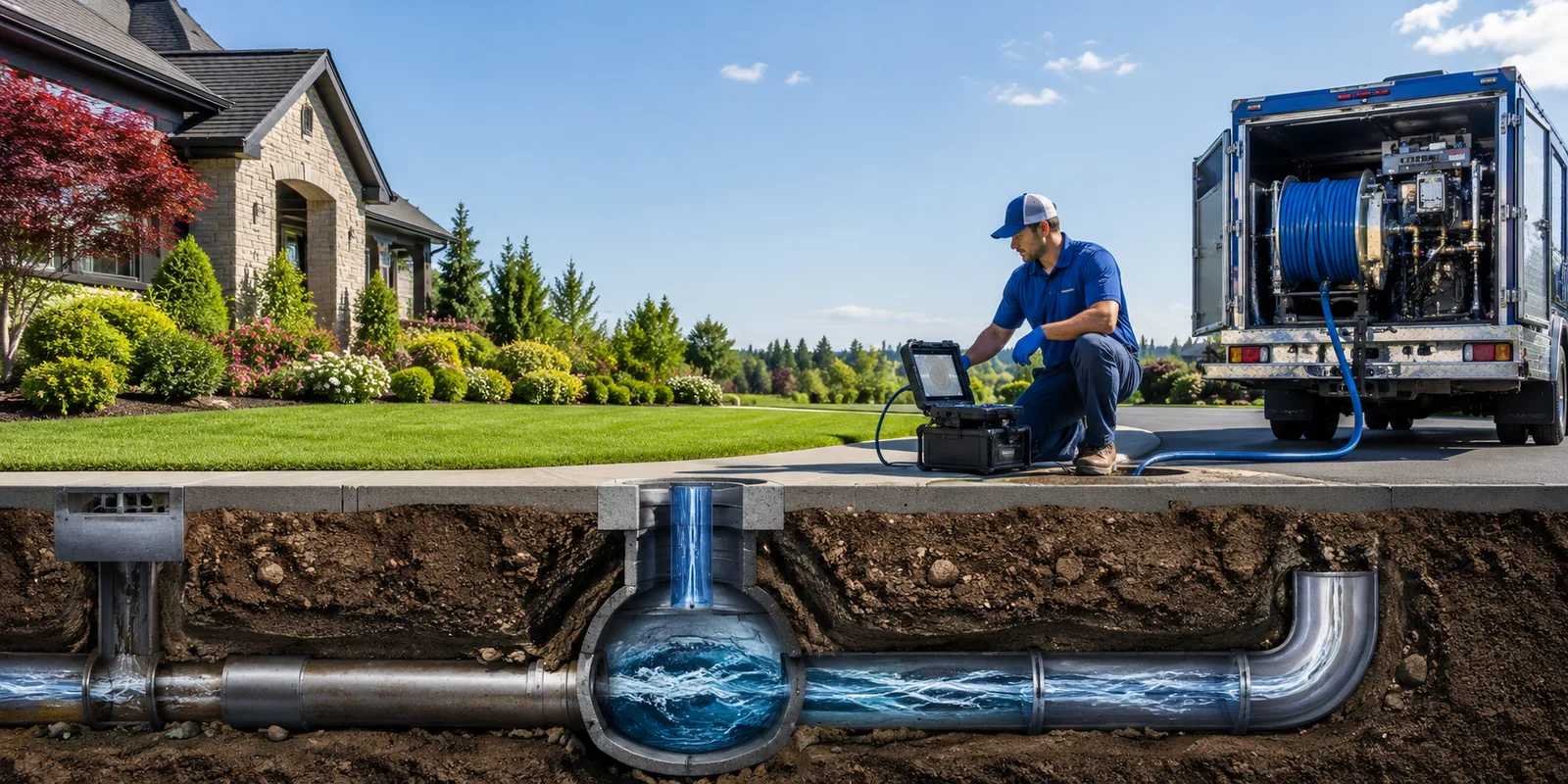 Drainage restoration information for Elberta, MI